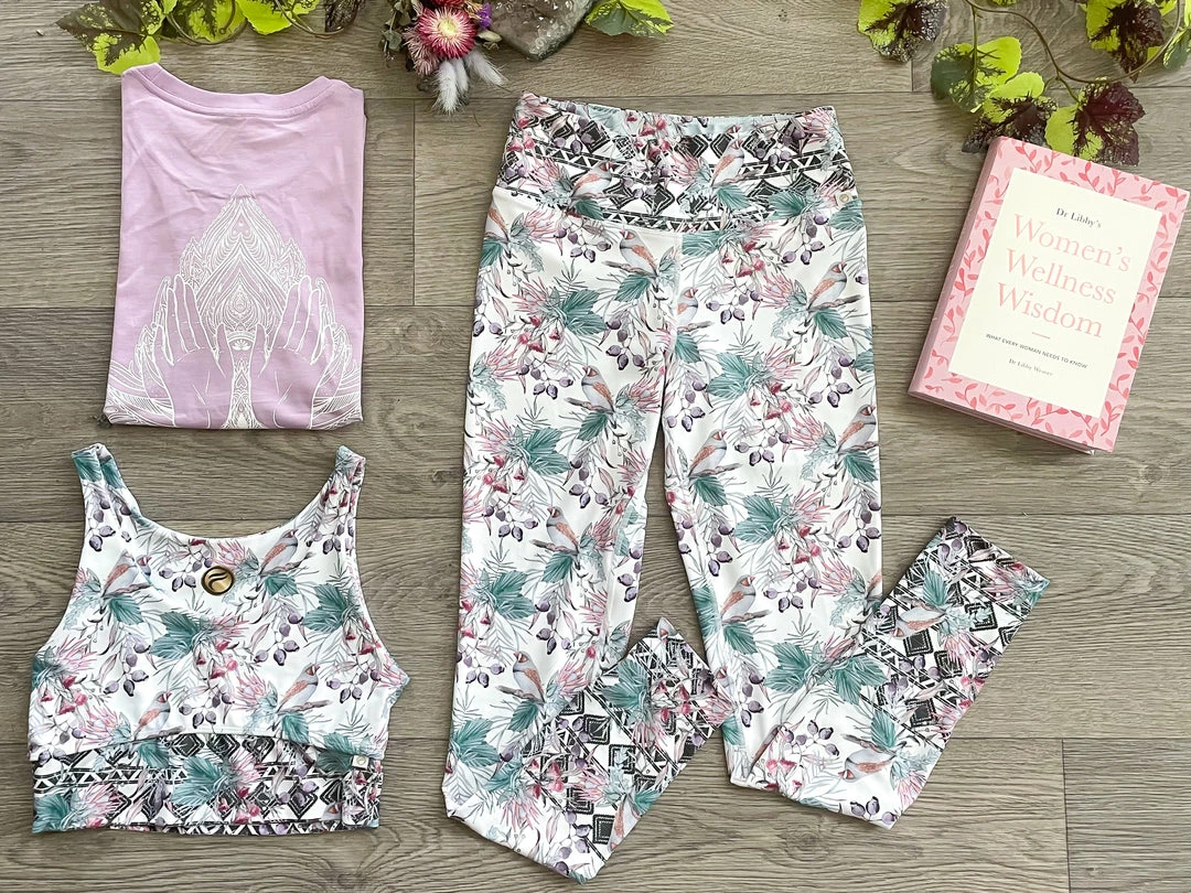 Flow Yoga Wear Finch Forest Pure Full Legging 7 Flow Yoga Wear Finch Forest Pure Full Legging