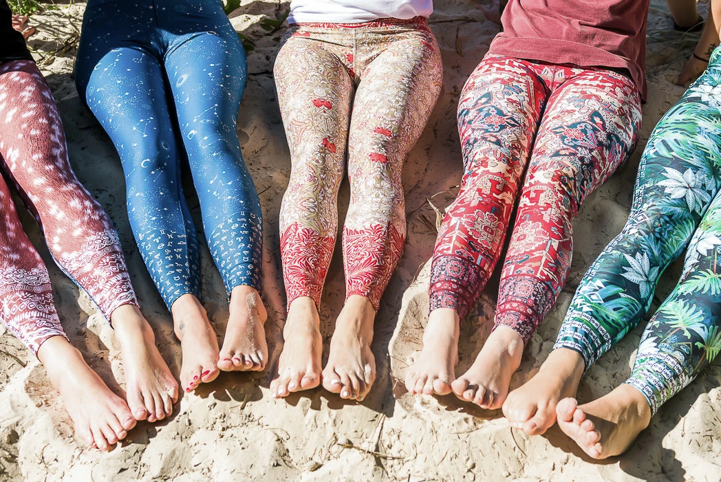 Flow Yoga Wear Bespoke Full Length & 7/8 Legging Bespoke Order 3 Flow Yoga Wear Bespoke Full Length & 7/8 Legging Bespoke Order