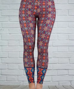 Flow Yoga Wear Fiesta XXS 6-8 Capri & Full Length