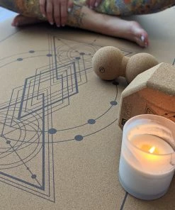 Flow Yoga Wear ❅ WINTER SALE ❅ Luxury Cork Fire Alignment Mat