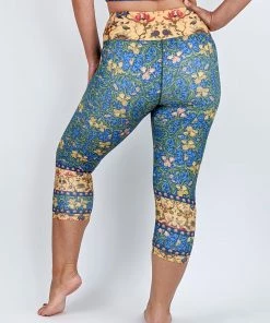 Flow Yoga Wear Garden Parlour Pure Capri Legging 7 Flow Yoga Wear Garden Parlour Pure Capri Legging
