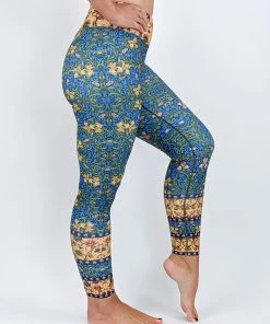 Flow Yoga Wear Garden Parlour Pure Full Legging