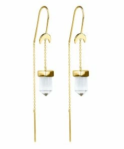 Flow Yoga Wear Mini Thread Earrings ♁ NEW ♁