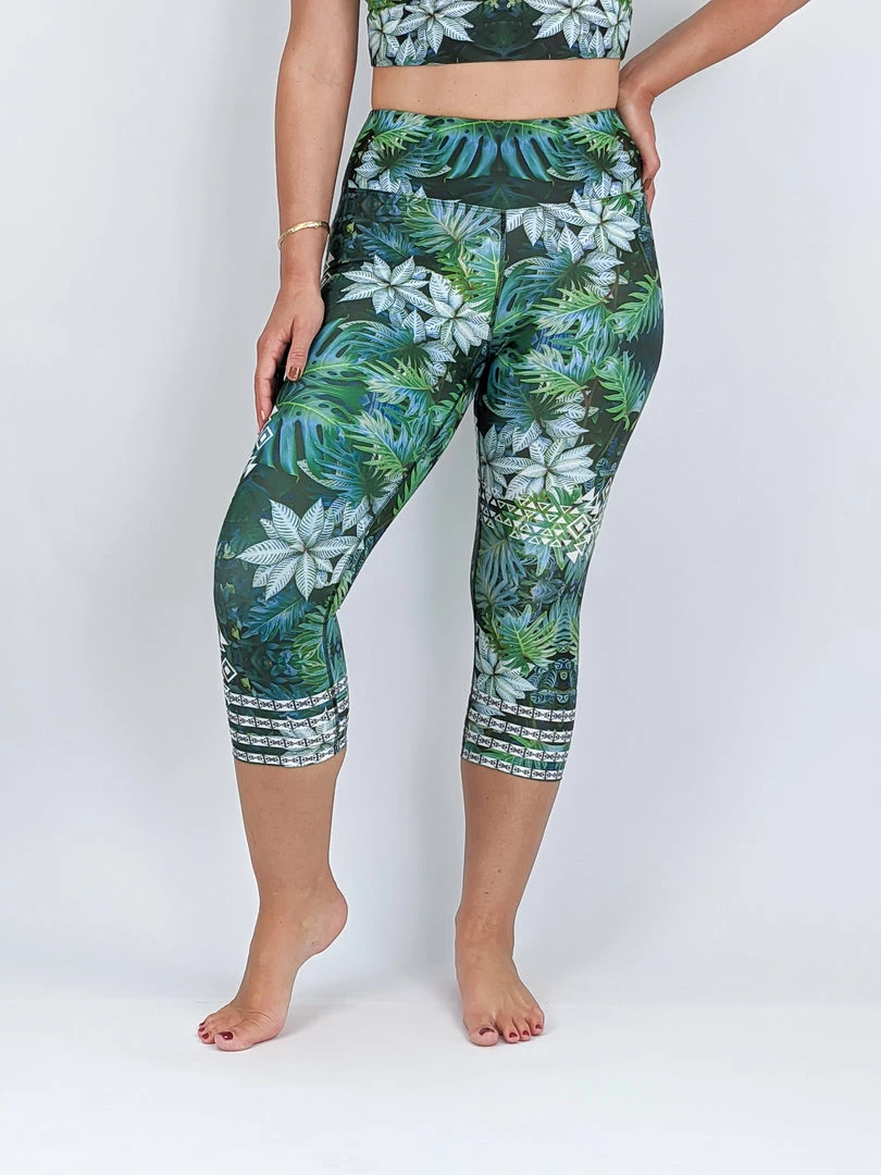 Flow Yoga Wear ❅ WINTER SALE ❅ Green Soul Pure Capri Legging XXS, XS 3 Flow Yoga Wear ❅ WINTER SALE ❅ Green Soul Pure Capri Legging XXS, XS