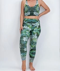 Flow Yoga Wear Green Soul Pure Full Legging XXS ❅ WINTER SALE ❅