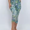 Flow Yoga Wear ⚘ AUSTRALIANA ⚘ Gum Blossom Pure Capri Legging 1 Flow Yoga Wear ⚘ AUSTRALIANA ⚘ Gum Blossom Pure Capri Legging