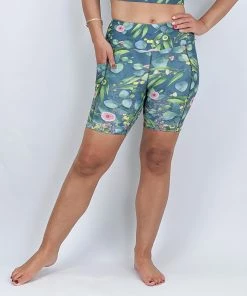 Flow Yoga Wear Gum Blossom Pocket Shortie
