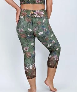 Flow Yoga Wear Pure Capri Leggings Hideaway Pure Capri Legging