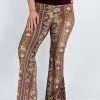 Flow Yoga Wear Hippy Chick Velvet Flare Flares