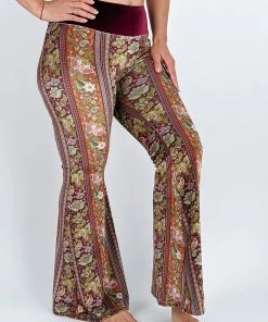 Flow Yoga Wear Hippy Chick Velvet Flare Flares