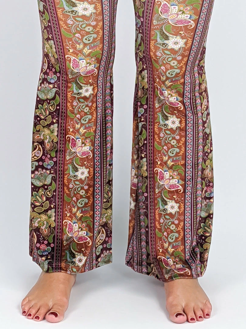 Flow Yoga Wear Hippy Chick Velvet Flare Flares 6 Flow Yoga Wear Hippy Chick Velvet Flare Flares