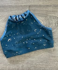 Flow Yoga Wear Stellar XS 8-10 Halter Crop Top