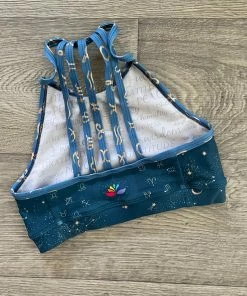 Flow Yoga Wear Stellar XS 8-10 Halter Crop Top