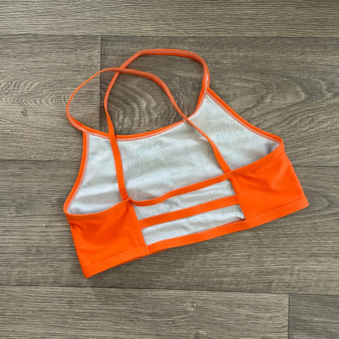 Flow Yoga Wear Sunshine M 12-14 Align Crop Top Racer Crops 5 Flow Yoga Wear Sunshine M 12-14 Align Crop Top Racer Crops