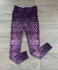 Flow Yoga Wear Geometry S 10-12 Full Legging