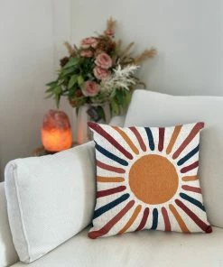 Flow Yoga Wear ❇ FLOW HOME ❇ Flow Sun & Moon Cushion Cover