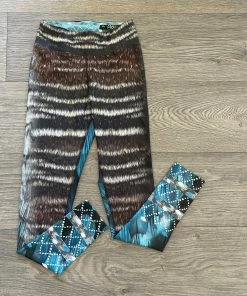 Flow Yoga Wear Racer Crops Brave Spirit S 10-12 Full Legging