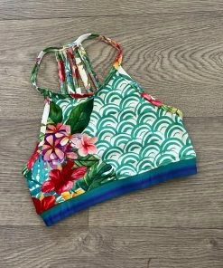 Flow Yoga Wear Whitsunday Dream XS, L Halter Crop Top ❅ WINTER SALE ❅