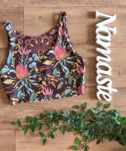 Flow Yoga Wear ⚘ AUSTRALIANA ⚘ Wallum Country Comfort Crop Top 13 Flow Yoga Wear ⚘ AUSTRALIANA ⚘ Wallum Country Comfort Crop Top