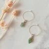 Flow Yoga Wear Chrysophase Maia Hoops Jewellery 2 Flow Yoga Wear Chrysophase Maia Hoops Jewellery