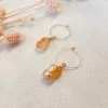 Flow Yoga Wear Citrine Maia Hoops Jewellery 1 Flow Yoga Wear Citrine Maia Hoops Jewellery
