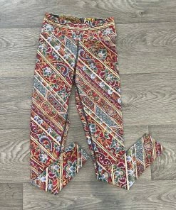 Flow Yoga Wear Bali Temple XS 8-10 Full Legging