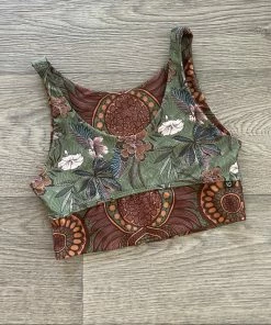 Flow Yoga Wear OUTLET Hideaway XS 8-10 Comfort Crop Top