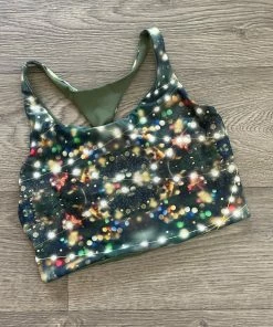 Flow Yoga Wear OUTLET Celebration XS 8-10 Reversible Crop Top