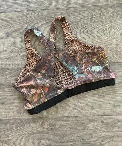 Flow Yoga Wear ❅ WINTER SALE ❅ Aloha XS 8-10 Keyhole Crop Top