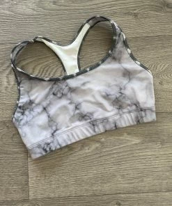 Flow Yoga Wear Smokey L (14-16) Racer Crop Top