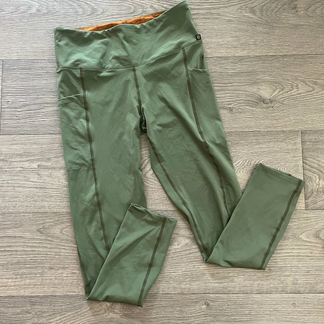 Flow Yoga Wear OUTLET Sage XXL 18-20 Pocket Full Legging 4 Flow Yoga Wear OUTLET Sage XXL 18-20 Pocket Full Legging