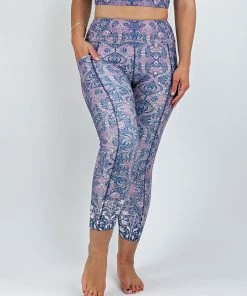 Flow Yoga Wear ❅ WINTER SALE ❅ Indian Summer Pocket 7/8th Legging XXS, 3XL