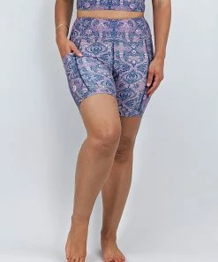 Flow Yoga Wear Indian Summer Pocket Shortie Pocket Shorties