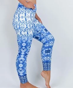 Flow Yoga Wear Indigo Zen Pure Full Legging 3XL OUTLET