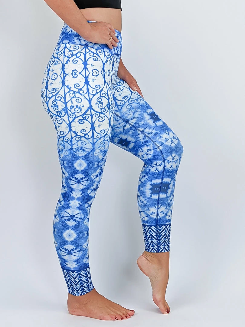Flow Yoga Wear Indigo Zen Pure Full Legging 3XL OUTLET 4 Flow Yoga Wear Indigo Zen Pure Full Legging 3XL OUTLET
