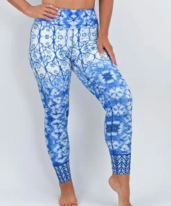 Flow Yoga Wear Indigo Zen Pure Full Legging 3XL OUTLET
