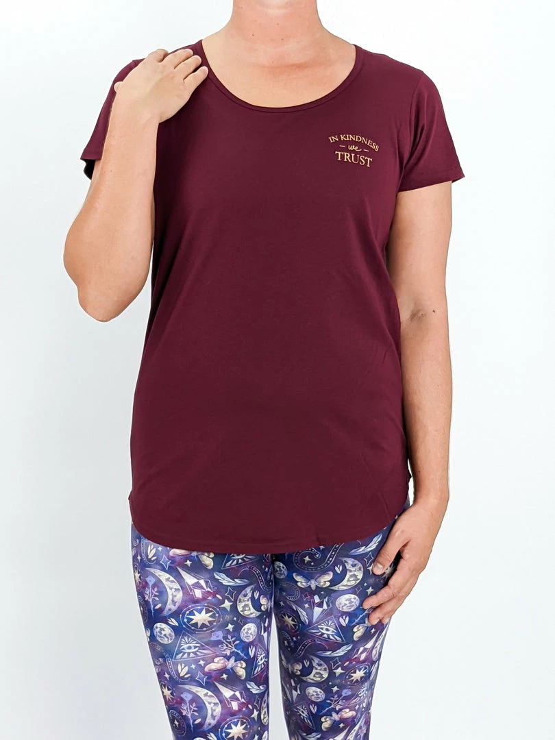 Flow Yoga Wear Kindness Scoop Tee 2.0 ❅ WINTER SALE ❅ 3 Flow Yoga Wear Kindness Scoop Tee 2.0 ❅ WINTER SALE ❅