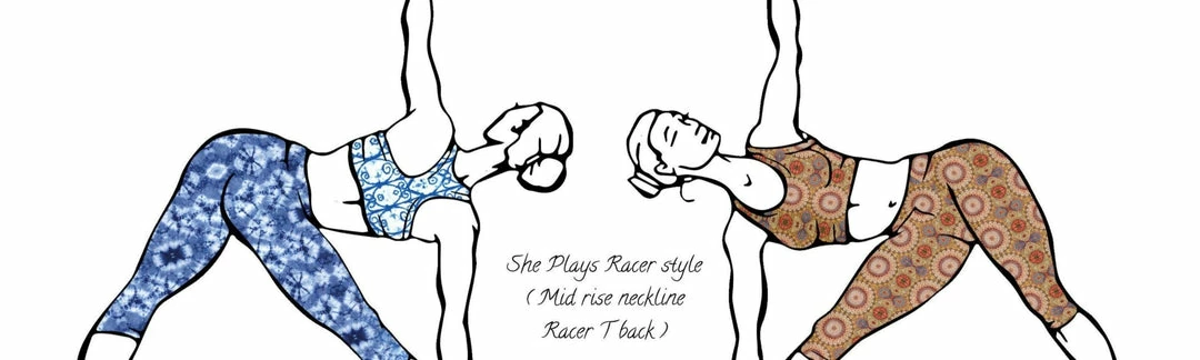 Flow Yoga Wear Bespoke Crop Top Halter Crops