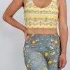 Flow Yoga Wear ❅ WINTER SALE ❅ Lemon Orchard Comfort Crop Top