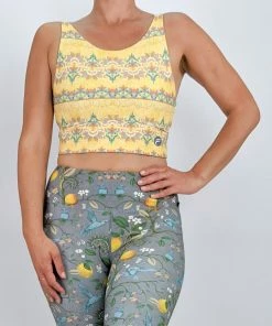 Flow Yoga Wear ❅ WINTER SALE ❅ Lemon Orchard Comfort Crop Top
