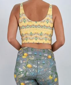 Flow Yoga Wear ❅ WINTER SALE ❅ Lemon Orchard Comfort Crop Top