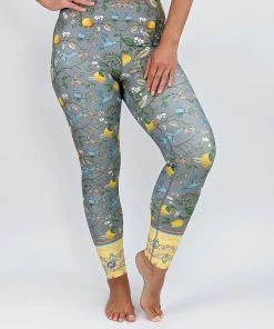 Flow Yoga Wear Lemon Orchard Pure Full Legging