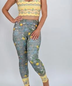 Flow Yoga Wear Lemon Orchard Pure Full Legging
