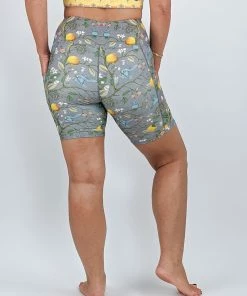 Flow Yoga Wear Lemon Orchard Pocket Shortie ❅ WINTER SALE ❅