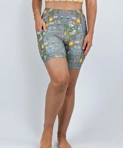 Flow Yoga Wear Lemon Orchard Pocket Shortie ❅ WINTER SALE ❅