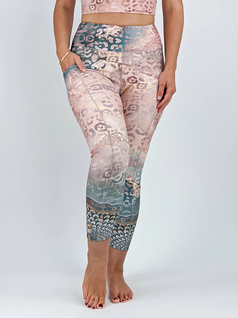 Flow Yoga Wear Luminous Pocket 7/8th Legging XXS, 3XL 3 Flow Yoga Wear Luminous Pocket 7/8th Legging XXS, 3XL