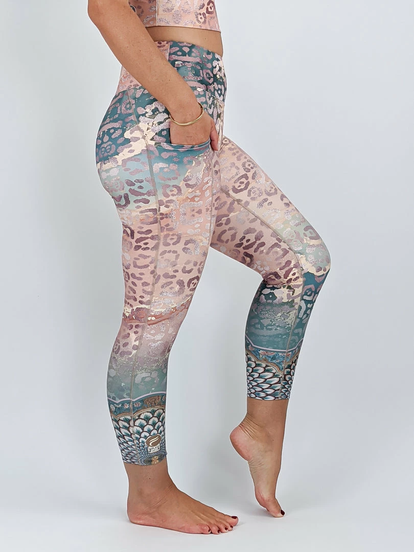 Flow Yoga Wear Luminous Pocket 7/8th Legging XXS, 3XL 4 Flow Yoga Wear Luminous Pocket 7/8th Legging XXS, 3XL