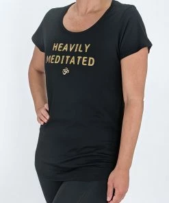 Flow Yoga Wear Meditated Scoop Tee Tees & Tanks