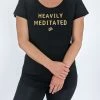 Flow Yoga Wear Meditated Scoop Tee Tees & Tanks