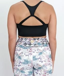 Flow Yoga Wear Midnight Black Loop Back Top โ
WINTER SALE โ